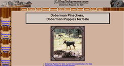 Desktop Screenshot of k-ninedobermans.com